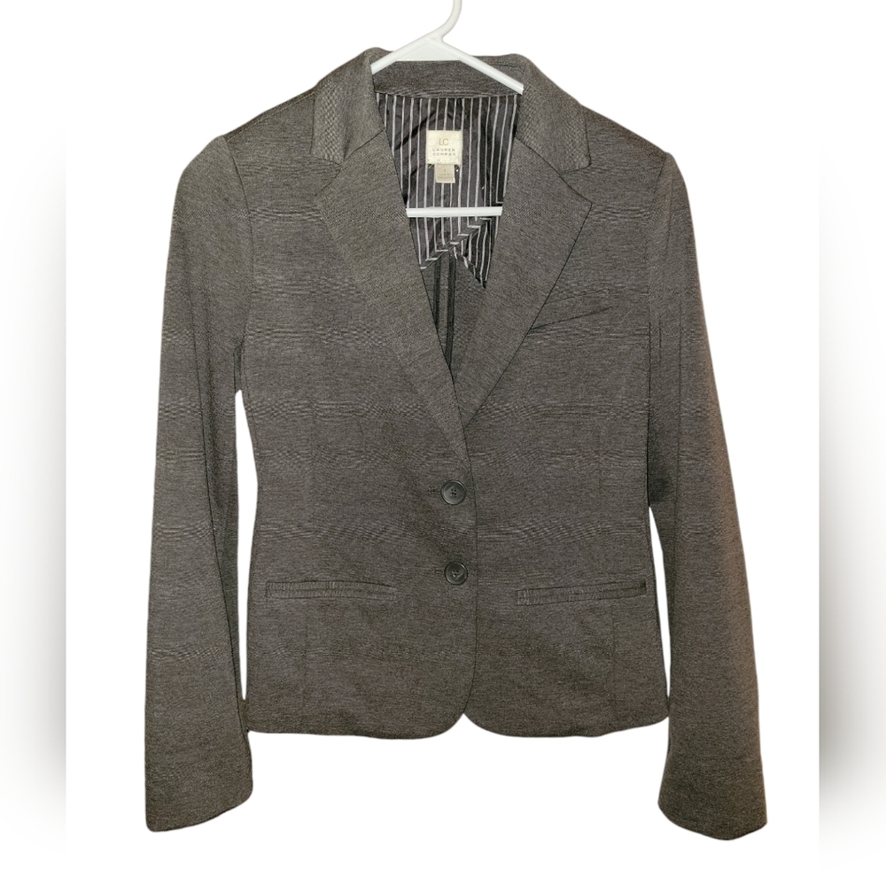 Women's Lauren Conrad Blazer Size 4, Formal or Business Casual, Gray